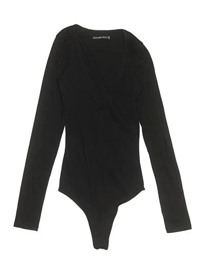 Pre-owned Abercrombie & Fitch Bodysuit In Black