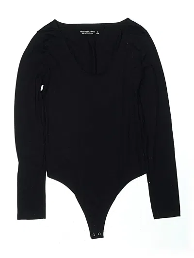 Pre-owned Abercrombie & Fitch Bodysuit In Black