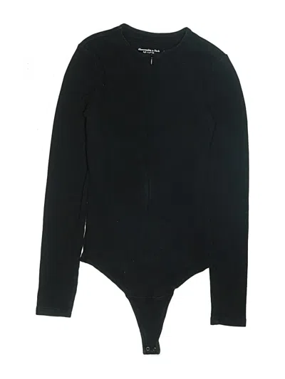 Pre-owned Abercrombie & Fitch Bodysuit In Black