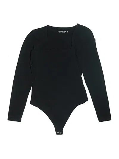 Pre-owned Abercrombie & Fitch Bodysuit In Black