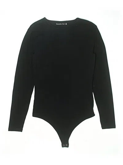 Pre-owned Abercrombie & Fitch Bodysuit In Black