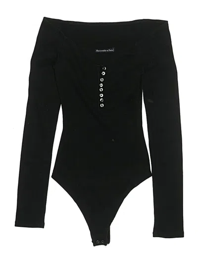 Pre-owned Abercrombie & Fitch Bodysuit In Black