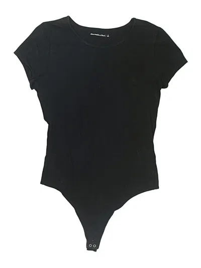 Pre-owned Abercrombie & Fitch Bodysuit In Black