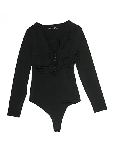 Pre-owned Abercrombie & Fitch Bodysuit In Black