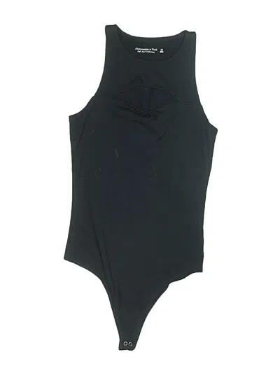Pre-owned Abercrombie & Fitch Bodysuit In Black