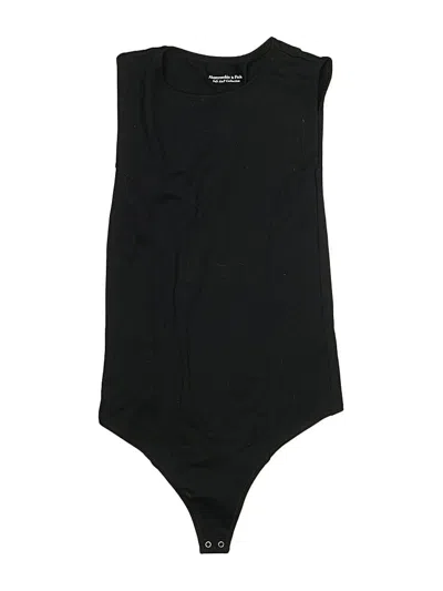Pre-owned Abercrombie & Fitch Bodysuit In Black