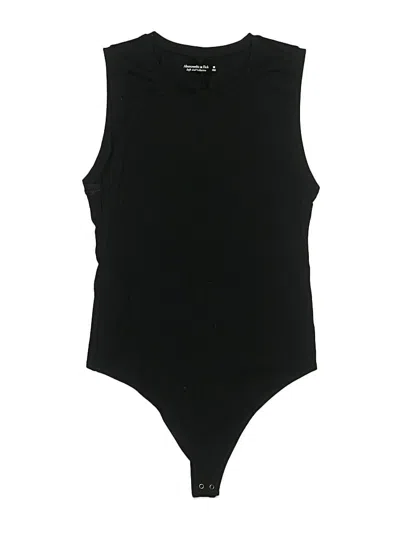 Pre-owned Abercrombie & Fitch Bodysuit In Black