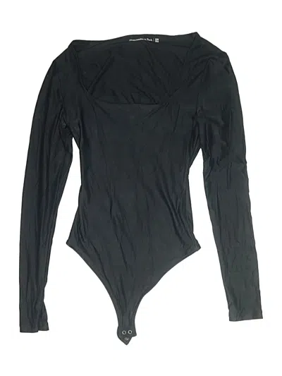 Pre-owned Abercrombie & Fitch Bodysuit In Black