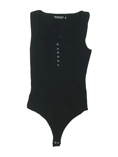 Pre-owned Abercrombie & Fitch Bodysuit In Black