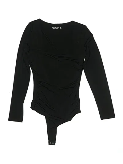Pre-owned Abercrombie & Fitch Bodysuit In Black