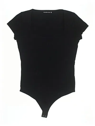 Pre-owned Abercrombie & Fitch Bodysuit In Black