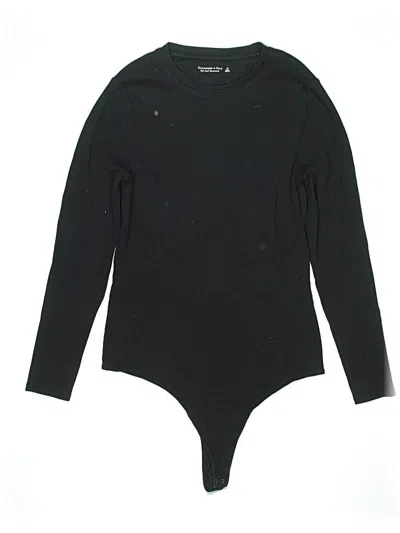 Pre-owned Abercrombie & Fitch Bodysuit In Black