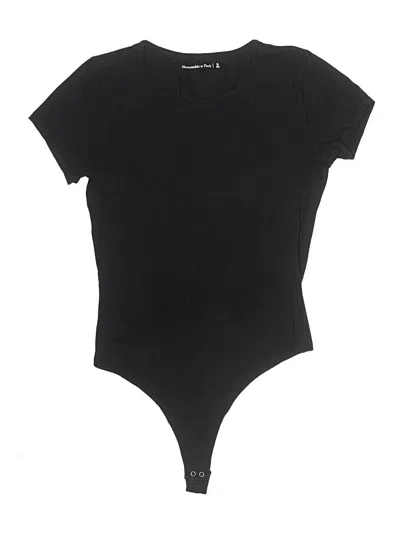 Pre-owned Abercrombie & Fitch Bodysuit In Black
