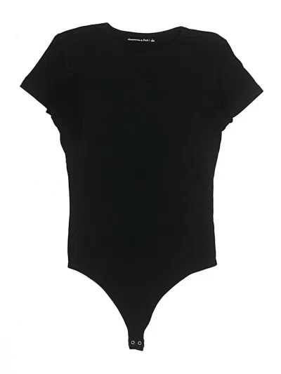 Pre-owned Abercrombie & Fitch Bodysuit In Black