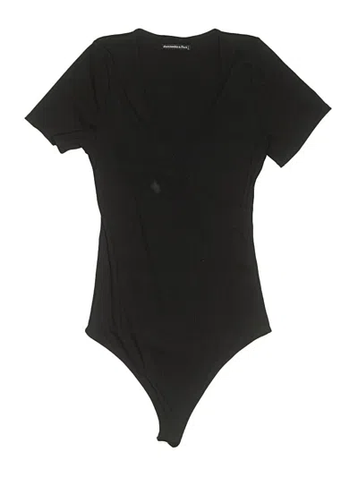 Pre-owned Abercrombie & Fitch Bodysuit In Black