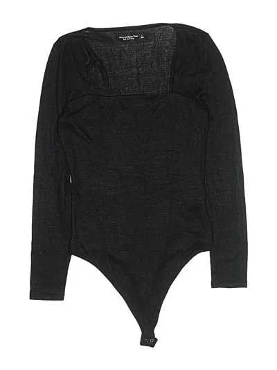 Pre-owned Abercrombie & Fitch Bodysuit In Black