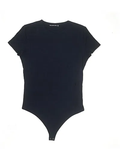 Pre-owned Abercrombie & Fitch Bodysuit In Black
