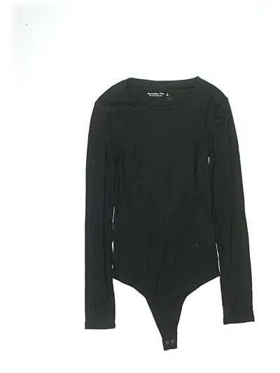 Pre-owned Abercrombie & Fitch Bodysuit In Black