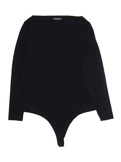 Abercrombie & Fitch Bodysuit In Black