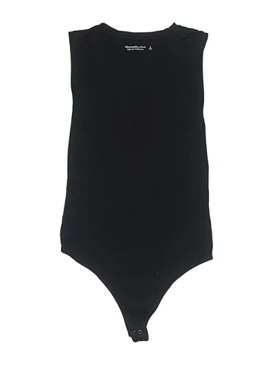 Pre-owned Abercrombie & Fitch Bodysuit In Black