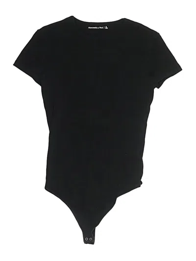 Pre-owned Abercrombie & Fitch Bodysuit In Black