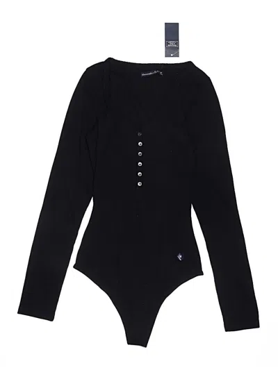 Abercrombie & Fitch Bodysuit In Black