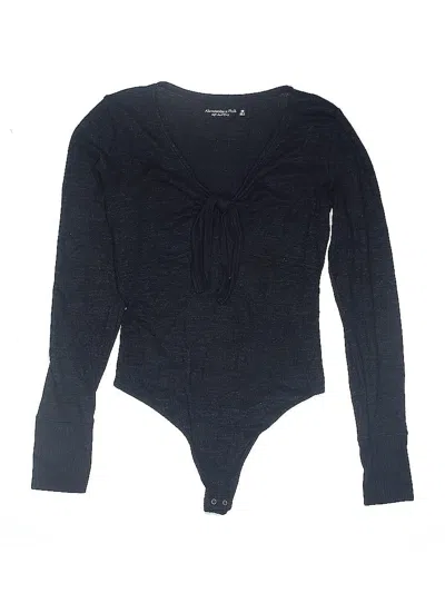 Pre-owned Abercrombie & Fitch Bodysuit In Blue