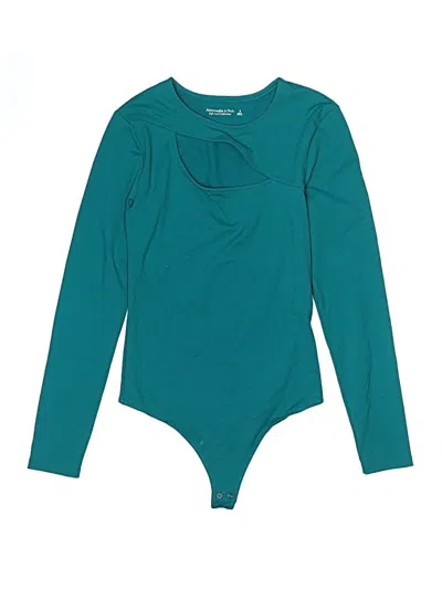 Pre-owned Abercrombie & Fitch Bodysuit In Blue