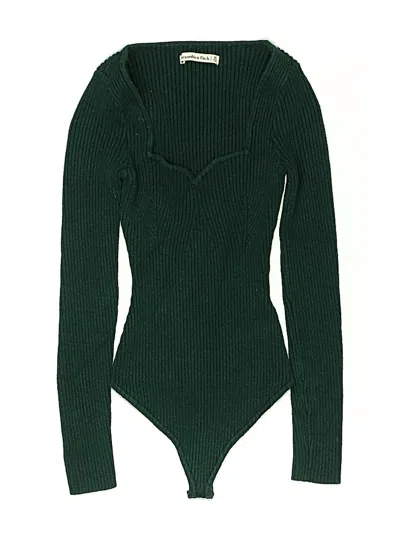 Pre-owned Abercrombie & Fitch Bodysuit In Blue