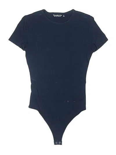 Pre-owned Abercrombie & Fitch Bodysuit In Blue