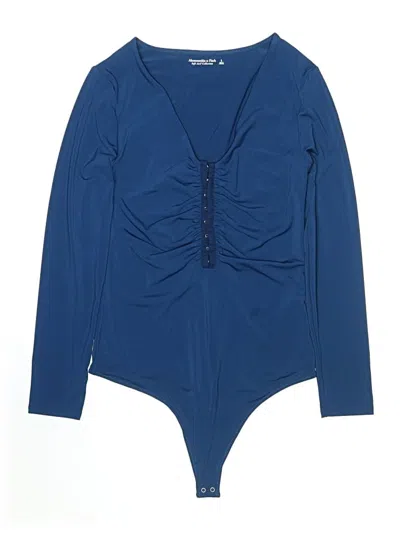 Pre-owned Abercrombie & Fitch Bodysuit In Blue
