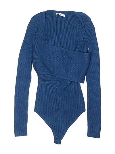 Pre-owned Abercrombie & Fitch Bodysuit In Blue