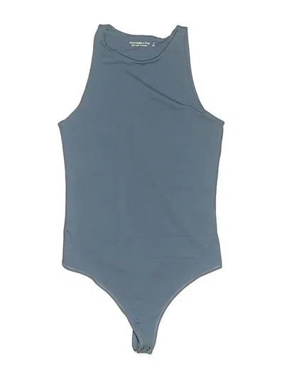 Pre-owned Abercrombie & Fitch Bodysuit In Blue