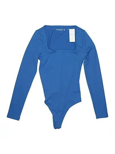 Abercrombie & Fitch Bodysuit In Blue