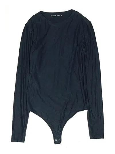 Pre-owned Abercrombie & Fitch Bodysuit In Blue