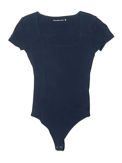 Pre-owned Abercrombie & Fitch Bodysuit In Blue