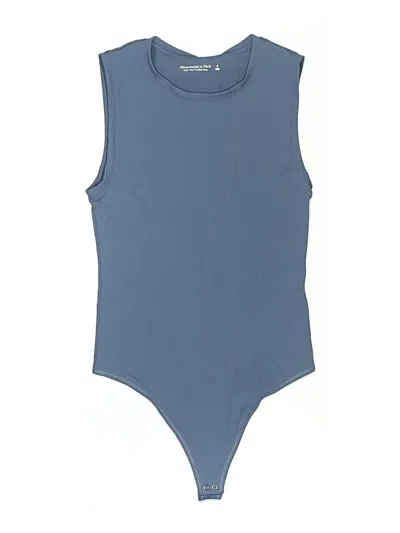 Pre-owned Abercrombie & Fitch Bodysuit In Blue