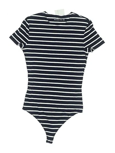 Abercrombie & Fitch Bodysuit In Blue