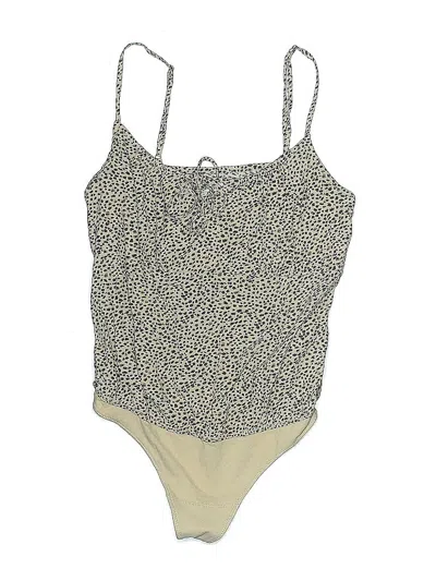 Pre-owned Abercrombie & Fitch Bodysuit In Brown