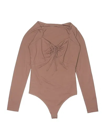 Pre-owned Abercrombie & Fitch Bodysuit In Brown