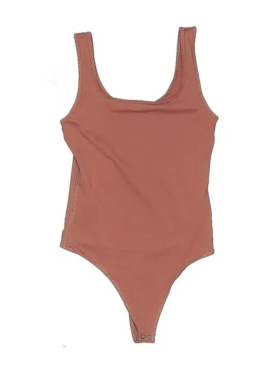 Pre-owned Abercrombie & Fitch Bodysuit In Brown
