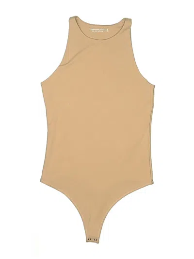 Pre-owned Abercrombie & Fitch Bodysuit In Brown