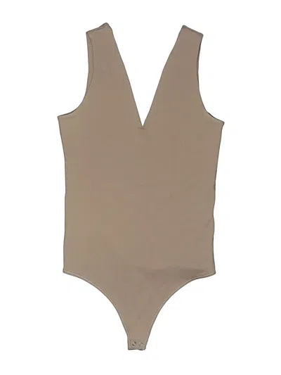 Pre-owned Abercrombie & Fitch Bodysuit In Brown