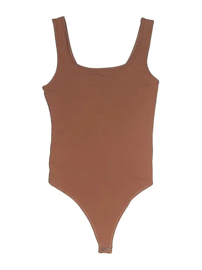 Pre-owned Abercrombie & Fitch Bodysuit In Brown