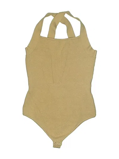 Pre-owned Abercrombie & Fitch Bodysuit In Brown