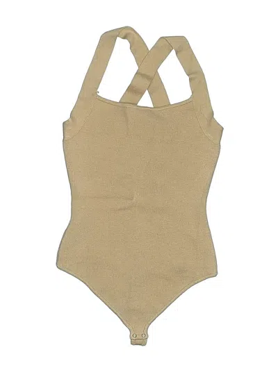 Pre-owned Abercrombie & Fitch Bodysuit In Brown