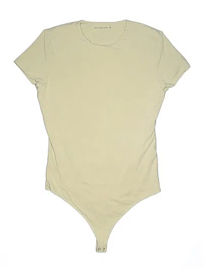 Pre-owned Abercrombie & Fitch Bodysuit In Brown