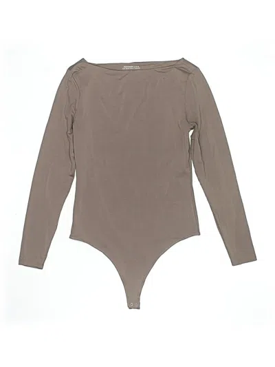 Pre-owned Abercrombie & Fitch Bodysuit In Brown