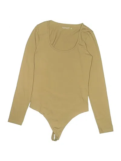 Pre-owned Abercrombie & Fitch Bodysuit In Brown