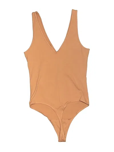Pre-owned Abercrombie & Fitch Bodysuit In Brown